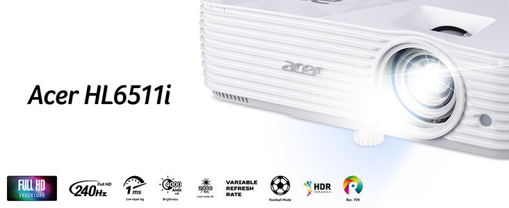 Acer HL6511i Full HD Laser-Beamer mit 4.000 ANSI Lumen, Wireless_1