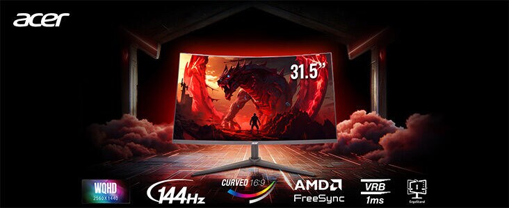 Acer Nitro XZ0 - WQHD - Power für flüssige Action.