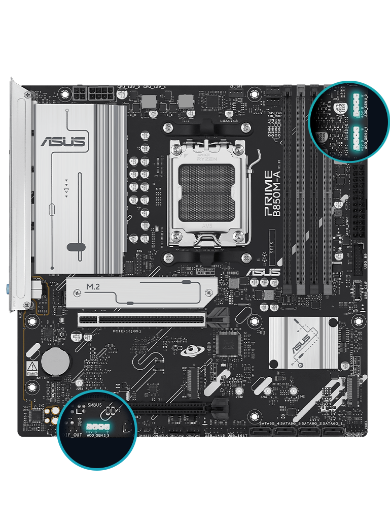ASUS Prime B850M-A-CSM Mainboard_4