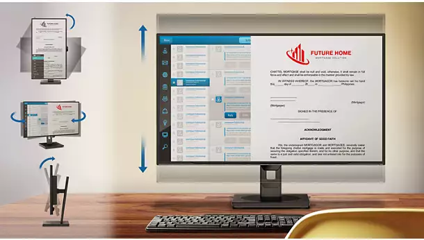 Philips 24B2N3200D Office Monitor_8