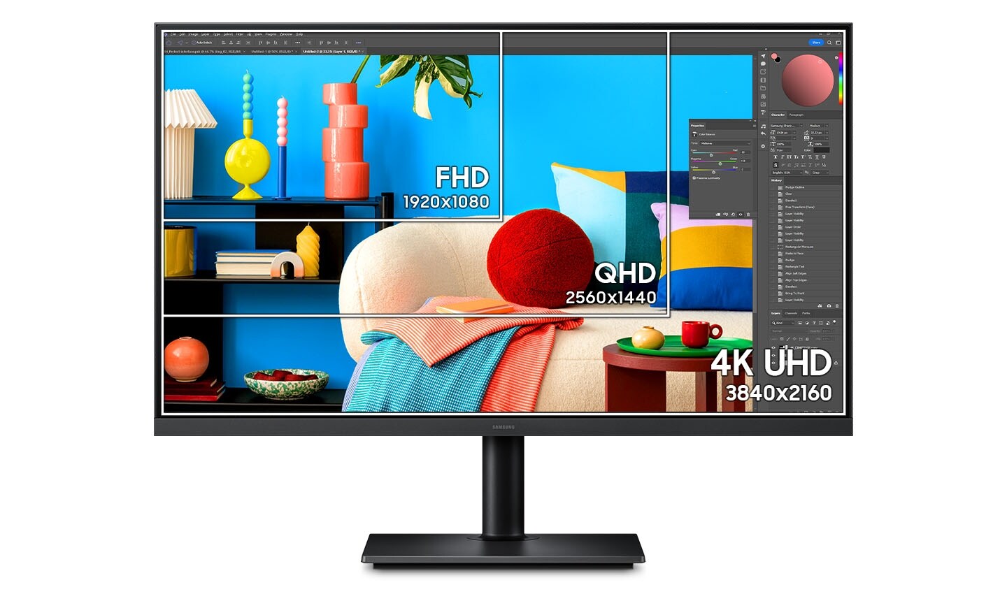 Samsung ViewFinity S8 LS27H804UAUXEN 27 Zoll - Office Monitor_2