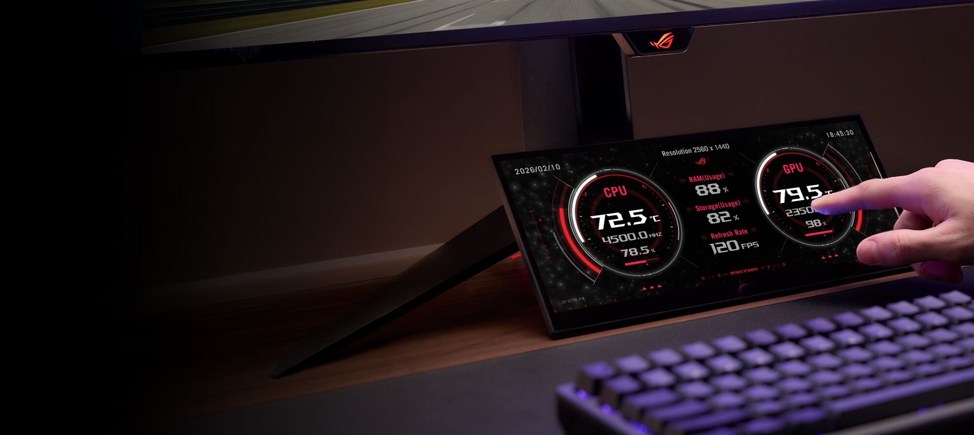 ASUS ROG Strix XG129C Touch 12 Zoll - Gaming Monitor_1