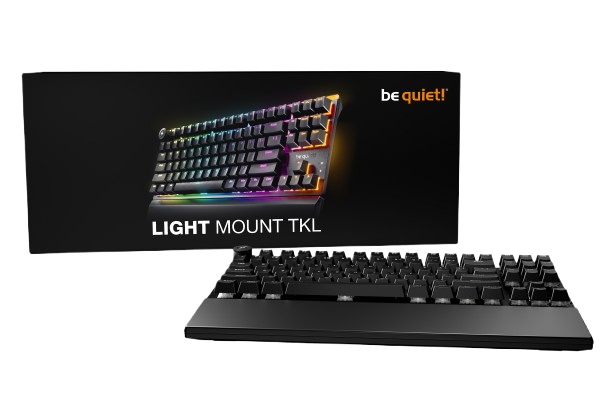 be quiet! Light Mount TKL Gaming Tastatur Linear_1