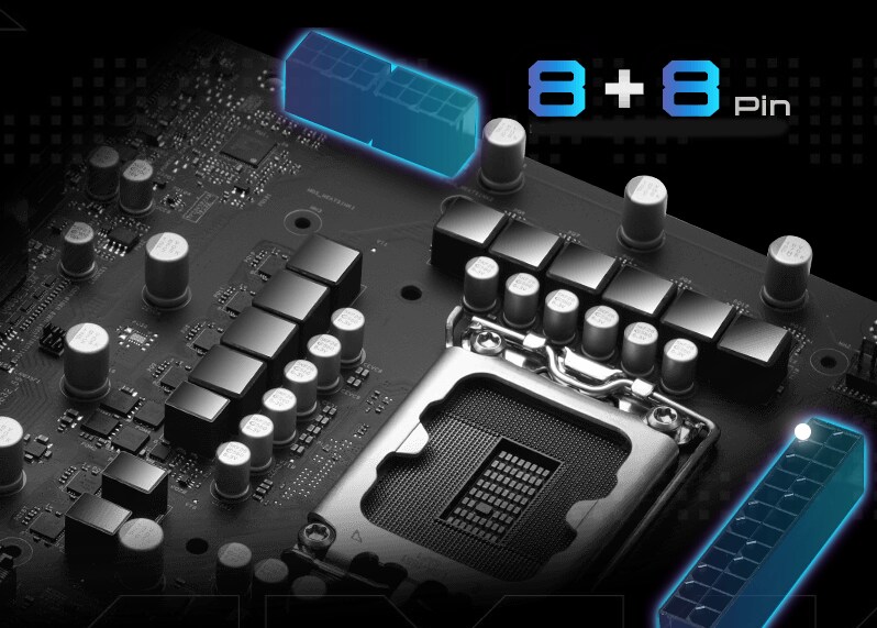ASRock B860 Challenger WiFi Mainboard Sockel 1851_4