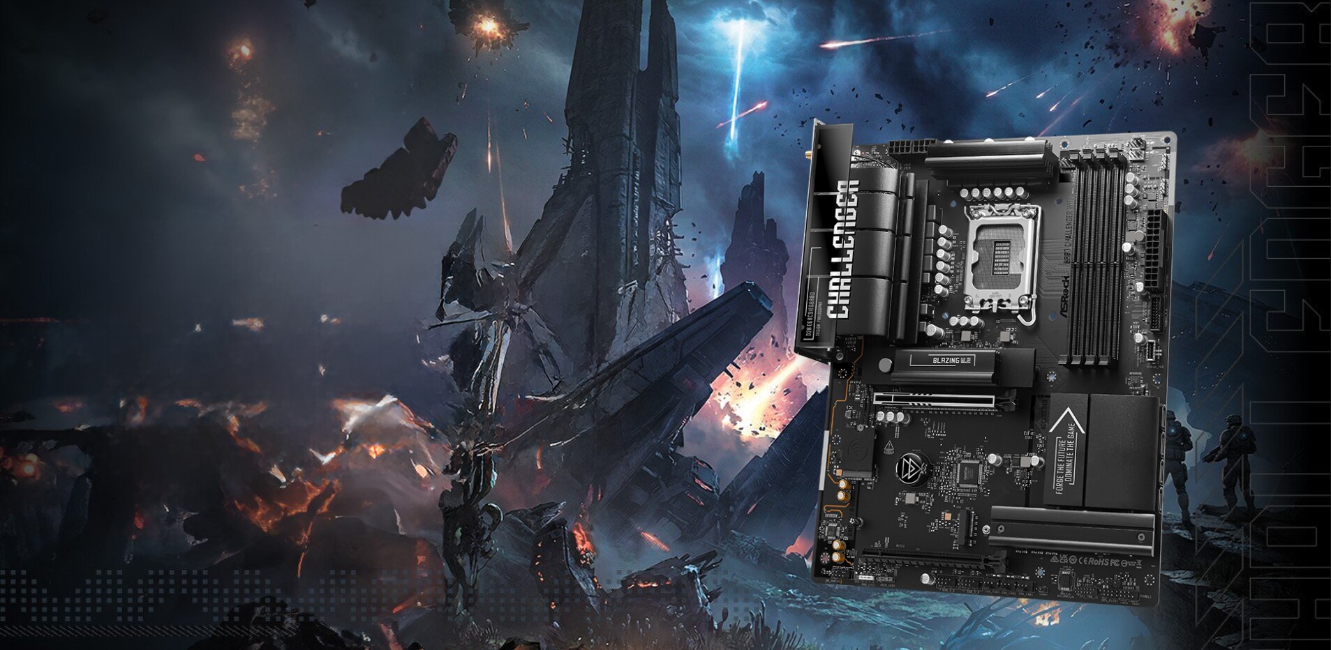 ASRock B860 Challenger WiFi Mainboard Sockel 1851_1
