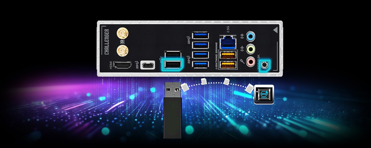 ASRock B860 Challenger WiFi Mainboard Sockel 1851_13