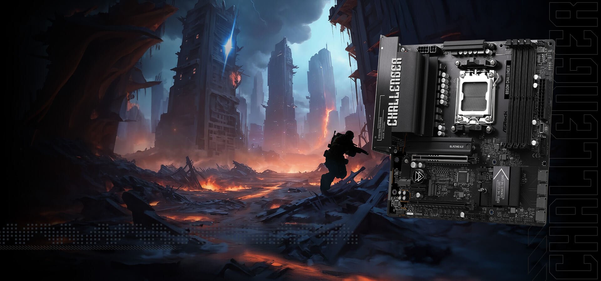ASRock B850M Challenger Mainboard Sockel AM5_1