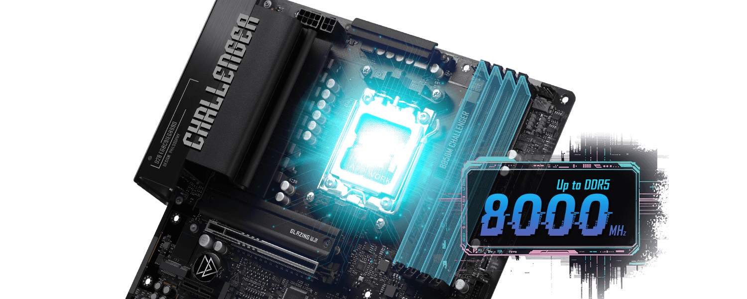 ASRock B850M Challenger Mainboard Sockel AM5_4