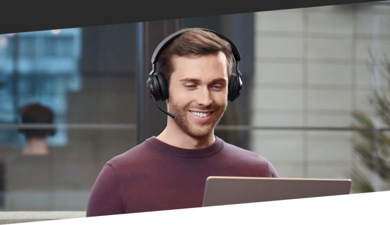 Jabra Evolve2 65 Headset, Stereo, kabellos, Bluetooth, schwarz_5