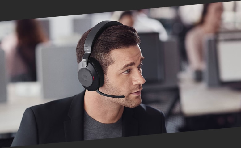 Jabra Evolve2 85 Headset, Stereo, kabellos, schwarz_6