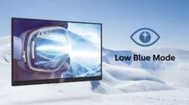 LowBlue Modus für augenschonende Produktivität