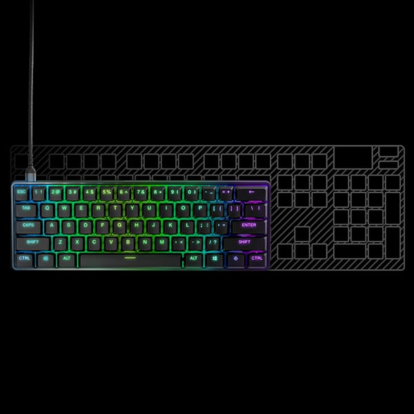 SteelSeries Apex Pro Mini Wireless Gaming-Tastatur_3