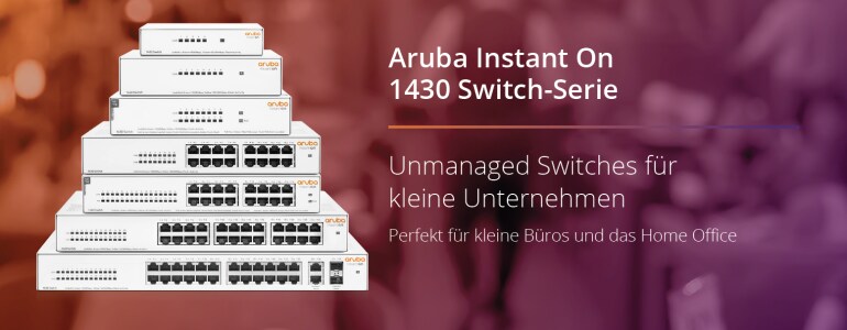 HPE Networking Instant On 1430 Unmanaged Switch (R8R47A)
