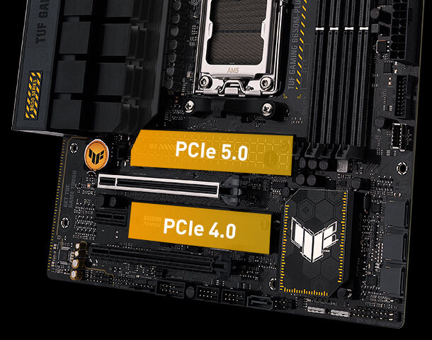 ASUS TUF GAMING B650M-PLUS Mainboard Sockel AM5_4