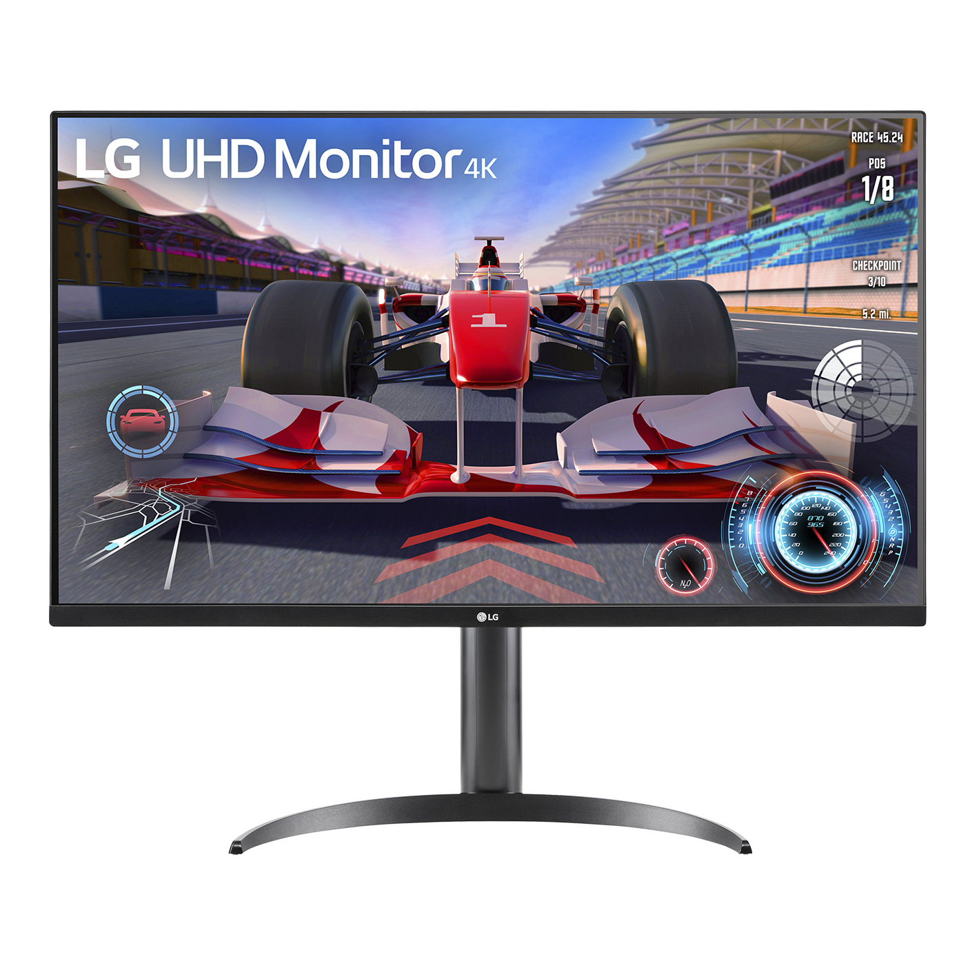 Bild von LG 32UR550-B UHD Monitor - VA, AMD FreeSync, Höhenverstellung