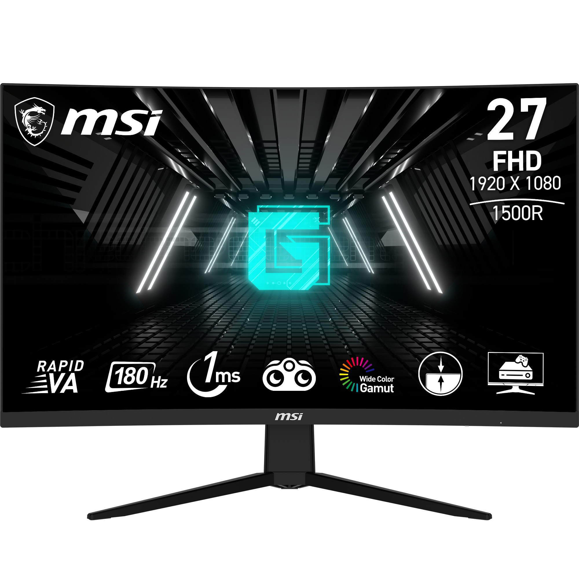 Bild von MSI G27C4DE E3 Gaming Monitor - Curved, 180Hz, 1ms