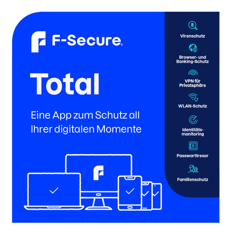 Bild von F-Secure Total für 3 Geräte