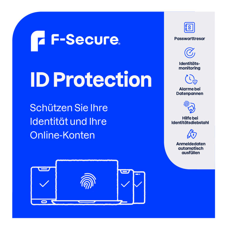 Bild von F-Secure ID Protection für 5 Geräte