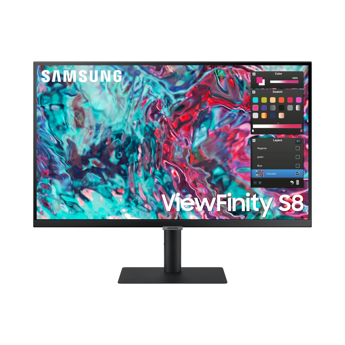 Bild von Samsung ViewFinity S8 S27B800TGU Office Monitor - 4K, IPS, LAN