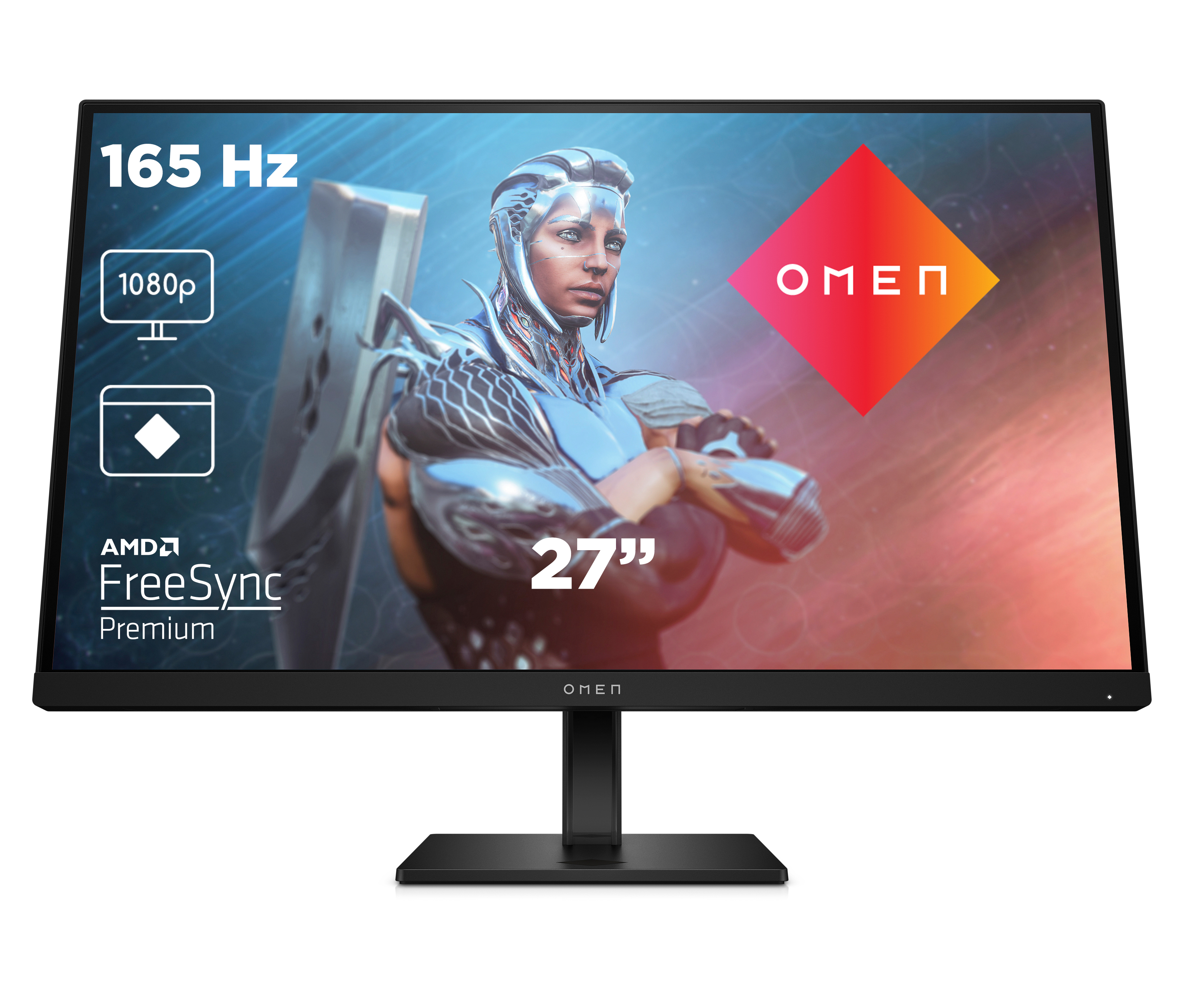 Bild von HP Omen 27 (2023) Gaming Monitor - IPS, 165Hz, Höhenverstellung