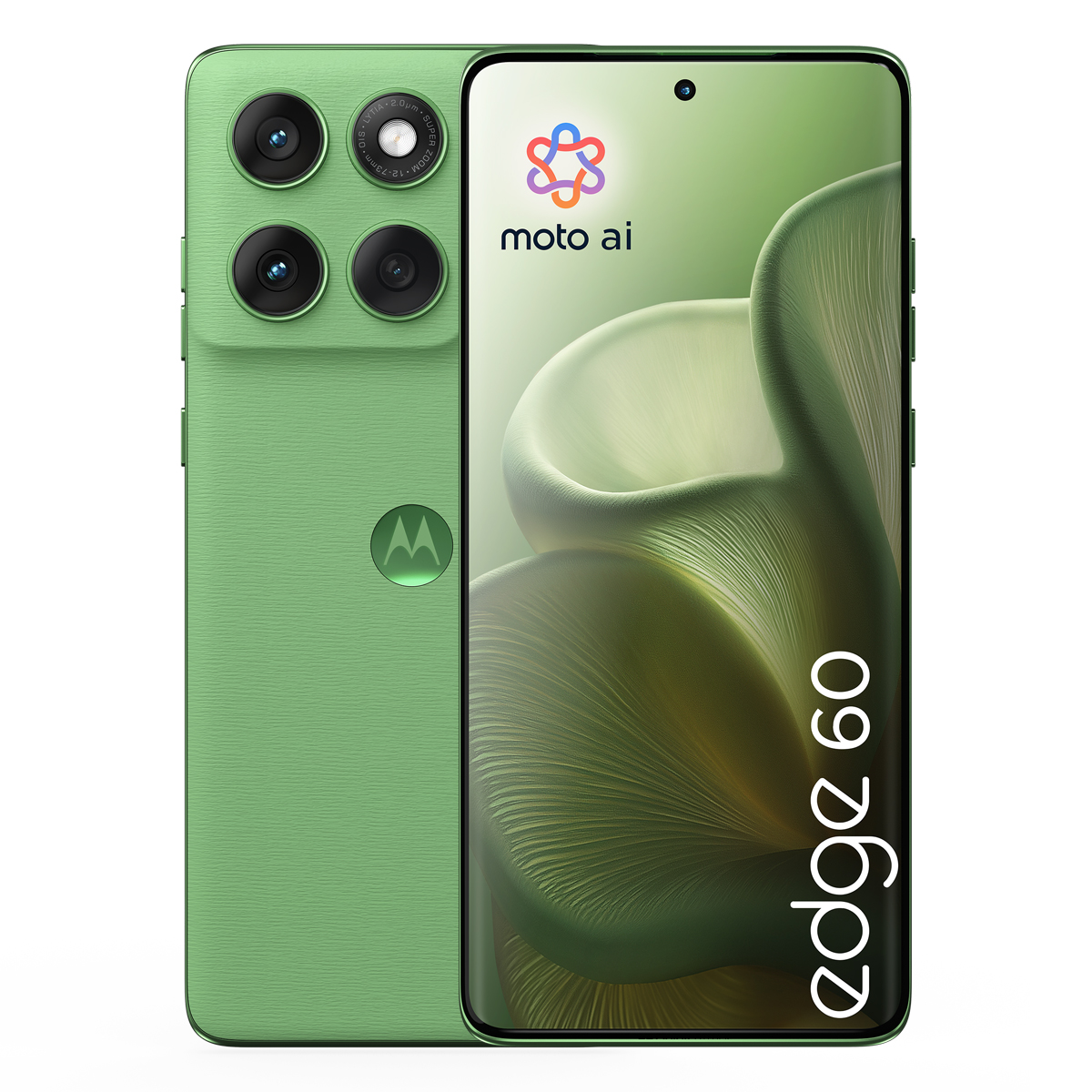 Bild von Motorola Edge 60 512GB Shamrock 16,94cm (6,67") OLED Display, Android 15, 50MP Triple-Kamera