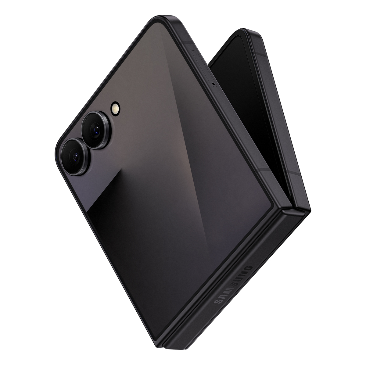 Bild von Samsung Galaxy Z Flip7 512GB Jetblack 17,41cm (6,9") OLED Display, Android 16, Dual-Kamera, Faltbar