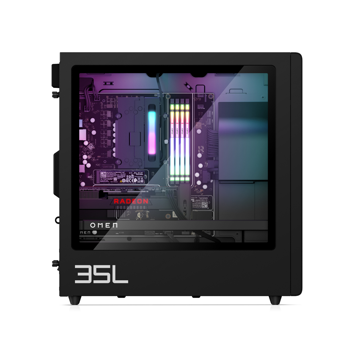 Bild von OMEN Desktop Gaming PC GT16-0186ng - AMD Ryzen™ 7 8700F, 32GB RAM, RTX 5070, 1000GB SSD, Win11