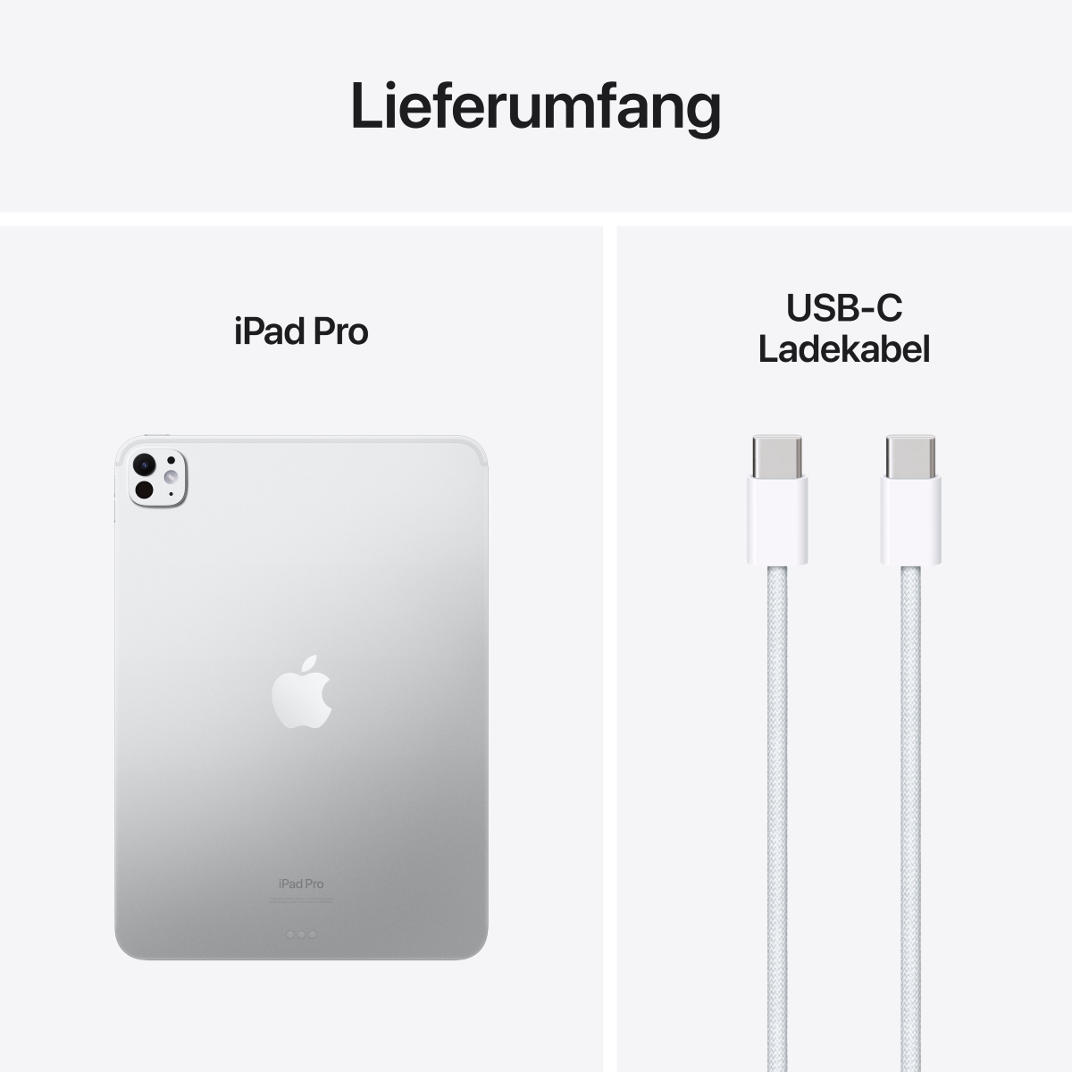 Bild von Apple iPad Pro 11 Wi-Fi 512GB Silber M5