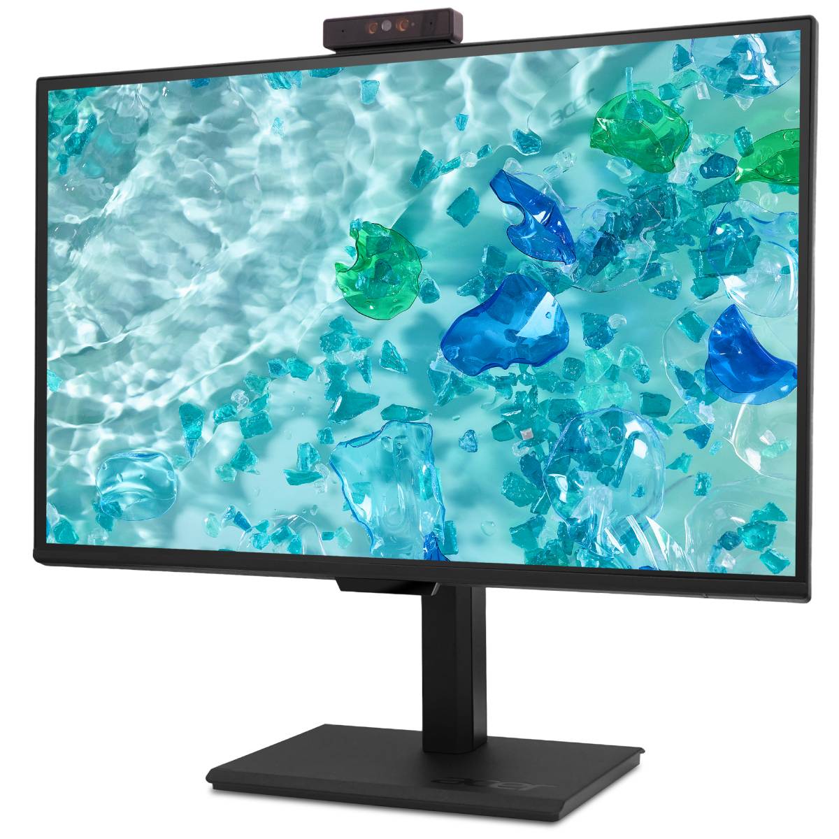Bild von Acer Vero B8 (B248WE5wemiqprcuzx) 24" WUXGA Business Monitor 61,0 cm (24,0 Zoll), 300 cd/m², HDMI, Displayport, USB Hub, Audio Out, RJ45