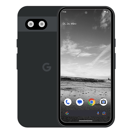 Bild von Google Pixel 8a 256GB Obsidian 15,5cm (6,1") OLED Display, Android 14, 64MP Dual-Kamera