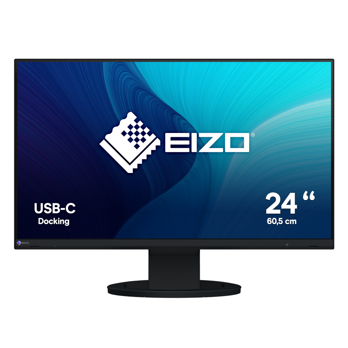 Bild von Eizo FlexScan EV2480-BK - IPS-Panel, Höhenverstellung, USB-C