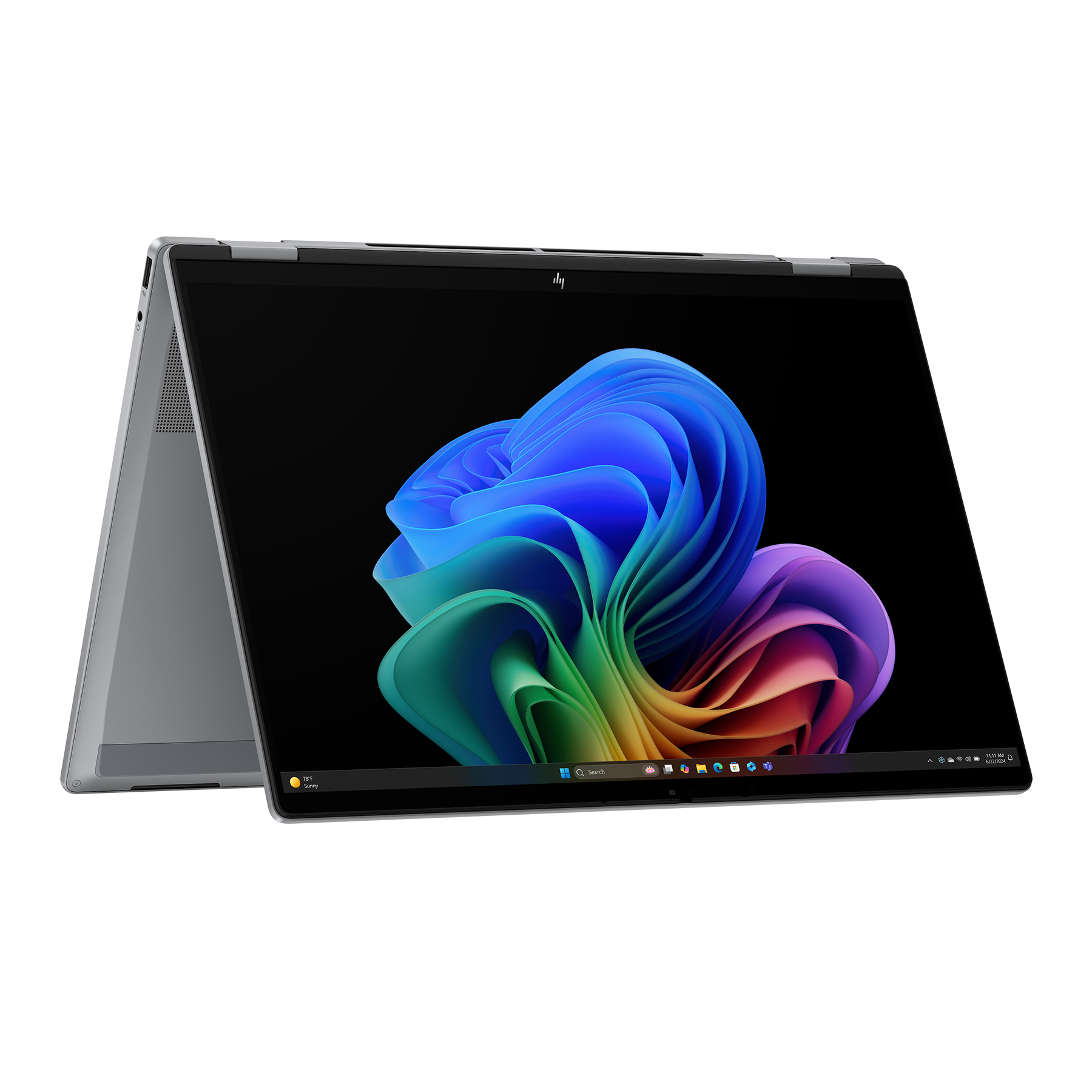 Bild von HP OmniBook X Flip 16-ar0178ng 16,0" 2.8K OLED Touch, AMD Ryzen AI 7 350 (8C), 32GB RAM, 2TB SSD, Windows 11