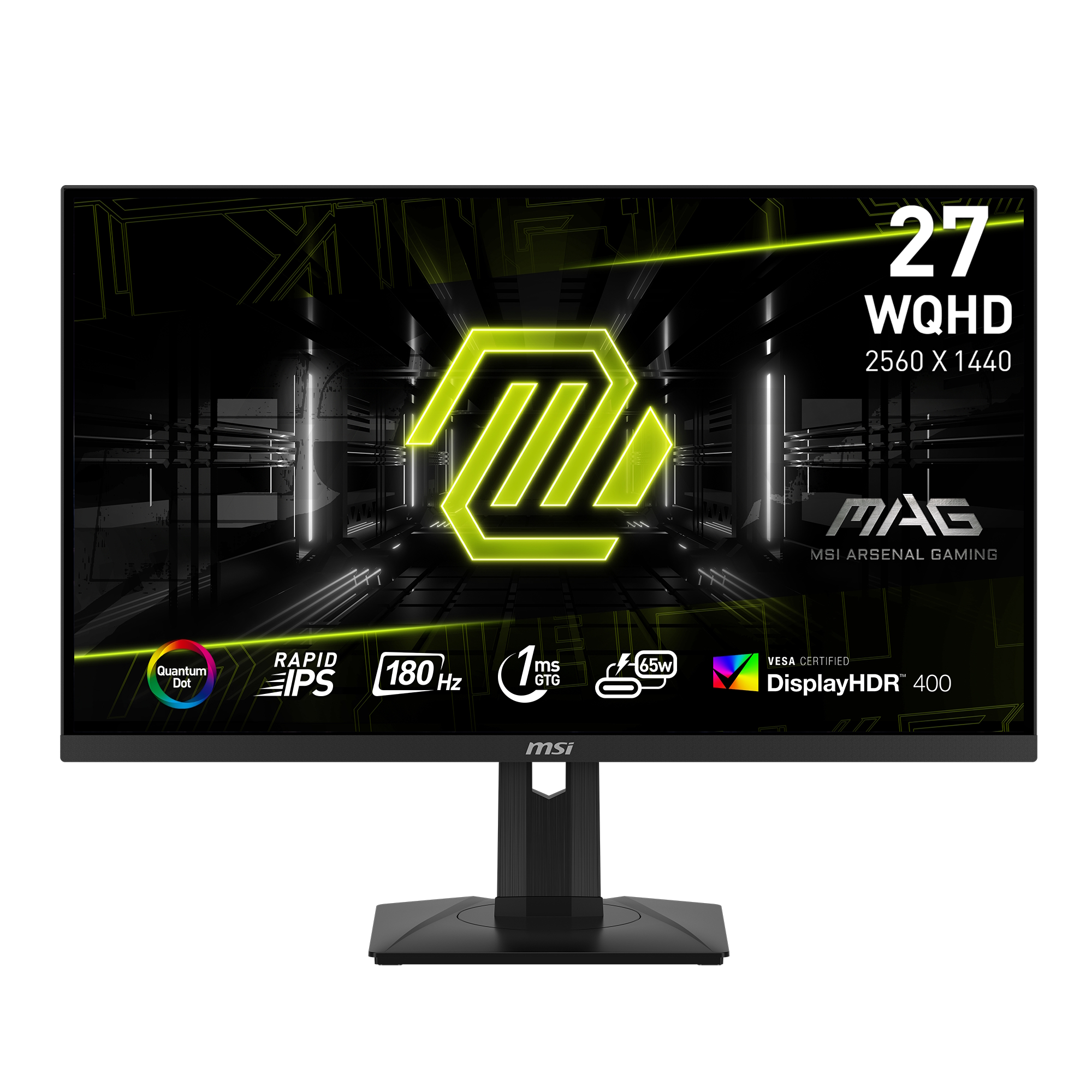 Bild von MAG 274QRFDE QD E2 Gaming Monitor - WQHD, 180 Hz, 1ms (GtG) Quantum-Dot-Technologie