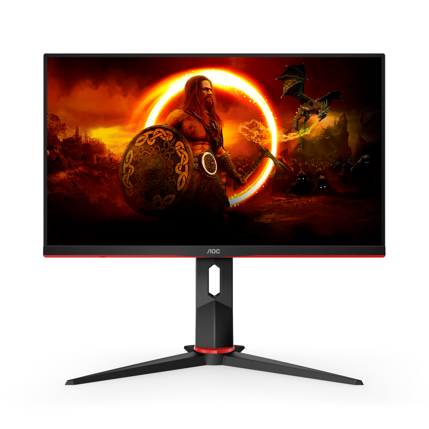 Bild von AOC Gaming Q24G2A - 24 Zoll QHD Monitor, 165 Hz