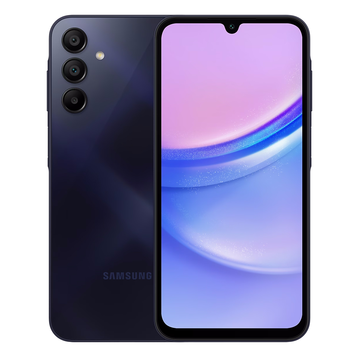 Bild von Samsung Galaxy A15 4G 4GB+128GB Blue Black 16,42cm (6,5") Super AMOLED Display, Android 14, 50MP Triple-Kamera