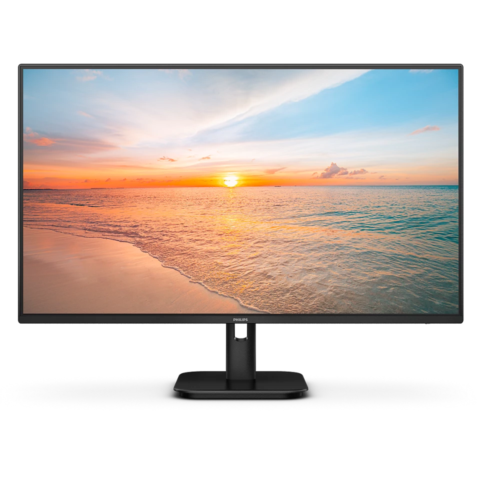 Bild von Philips 27E1N1300A 27 Zoll Full HD Monitor, Lautsprecher (1920x1080, 100 Hz, HDMI, USB-C (65W Power Delivery), USB Hub) schwarz