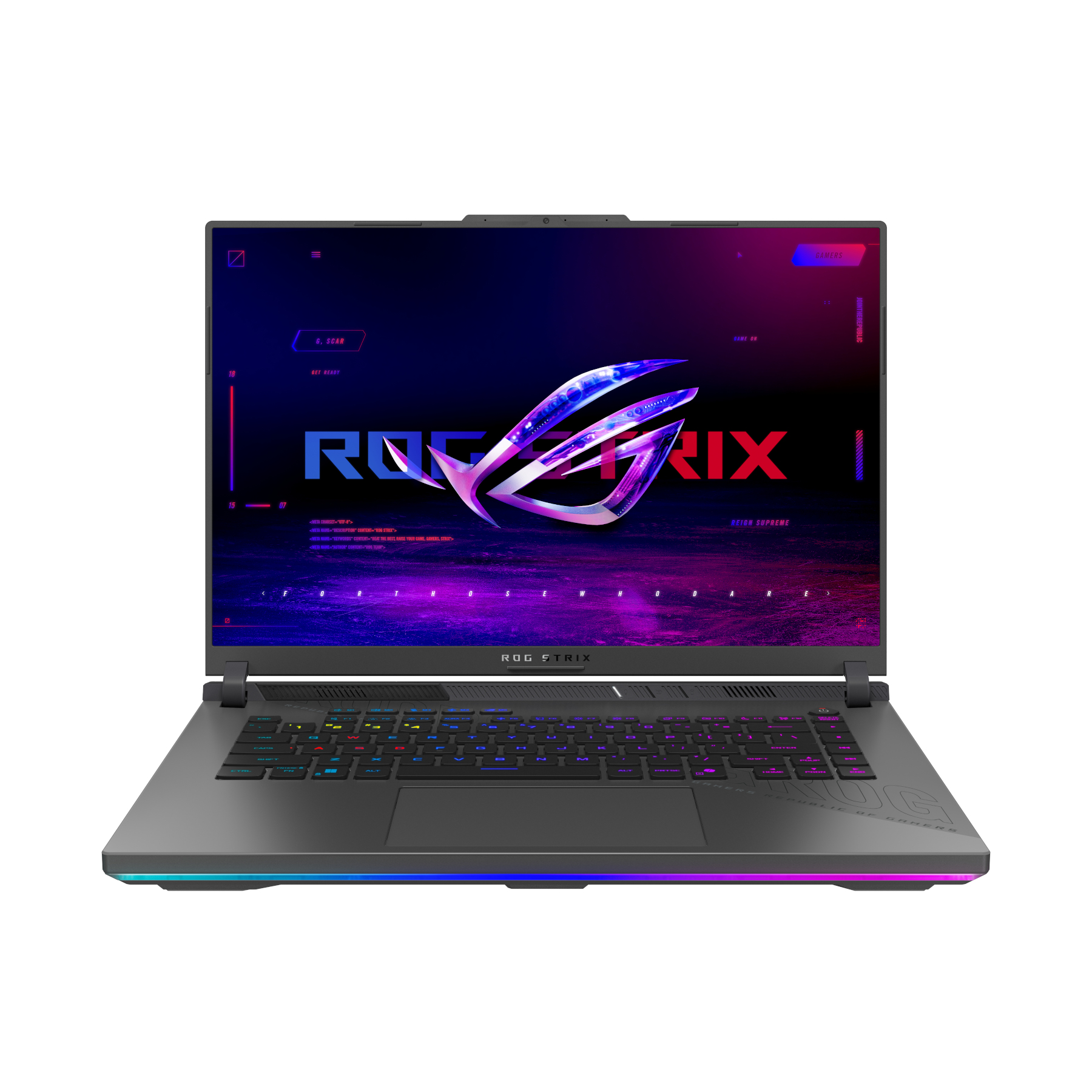 Bild von ASUS ROG Strix 16 G614PM-RV026 - 16" WUXGA IPS, 165Hz, AMD Ryzen 9-8940HX , 16GB RAM, 1000GB SSD, GeForce RTX 5060, FreeDOS