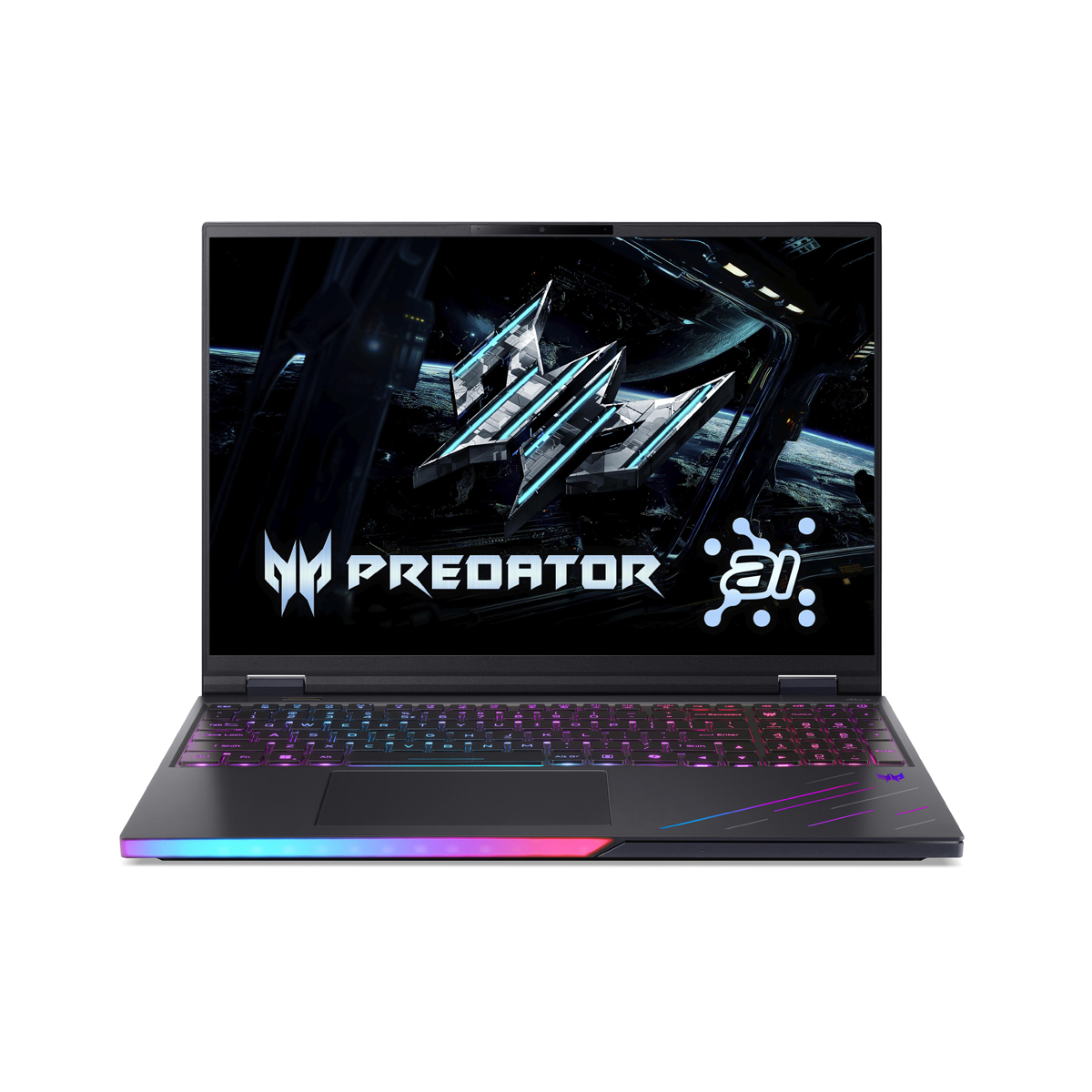 Bild von Acer Predator Helios 16 AI (PH16-73-909A) Gaming 16,0" WQXGA, OLED, 240Hz, Intel i9U-275HX (13 TOPS), 32GB RAM, 1TB SSD, GeForce RTX5090, Windows 11