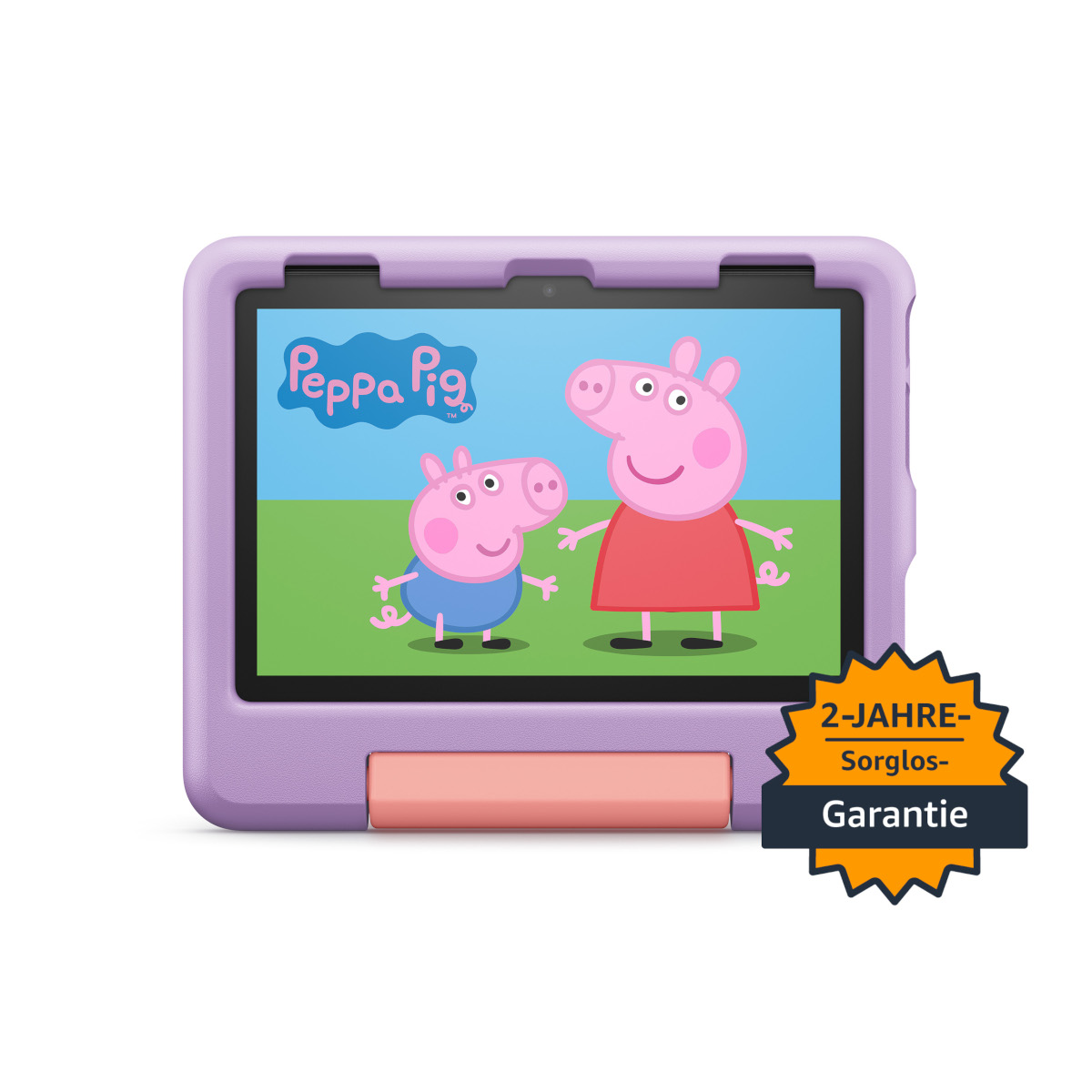 Bild von Amazon Fire HD 8 Kids-Tablet (2022), violett für Kinder von 3 bis 7 Jahre, 2 Jahre Sorglos-Garantie, kindgerechte Hülle, 8-Zoll-HD-Display, 32GB