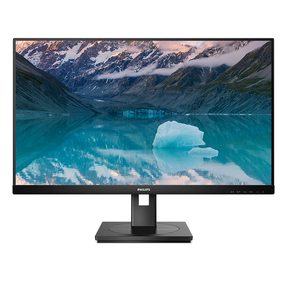 Bild von Philips 222S9JML 21.5 Zoll Full HD Monitor, höhenverstellbar, Laustsprecher (1920x1080), 75 Hz, HDMI, DisplayPort) schwarz
