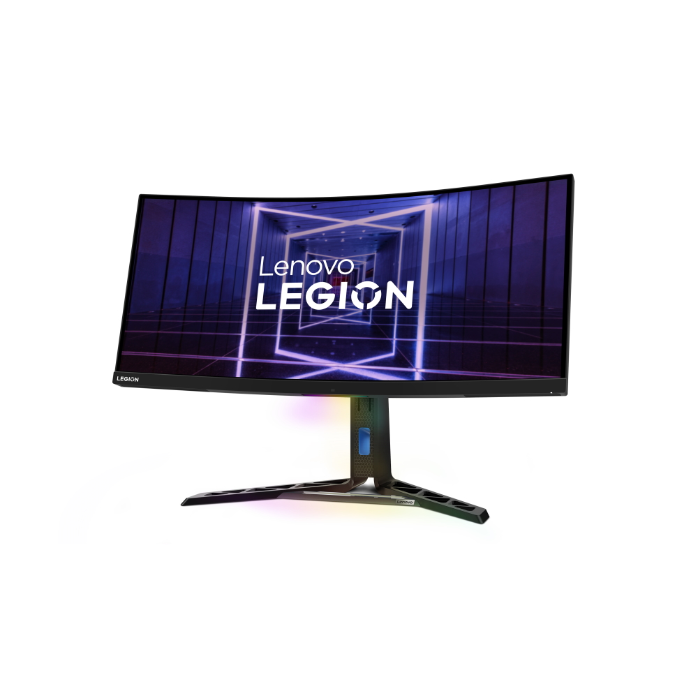 Bild von Lenovo Legion Y34wz-30 Gaming Monitor - UWQHD, Mini-LED, 1ms 165Hz (OC 180), RJ-45 2.5Gb LAN, USB-C PD 15W, NVIDIA G-Sync Compatible