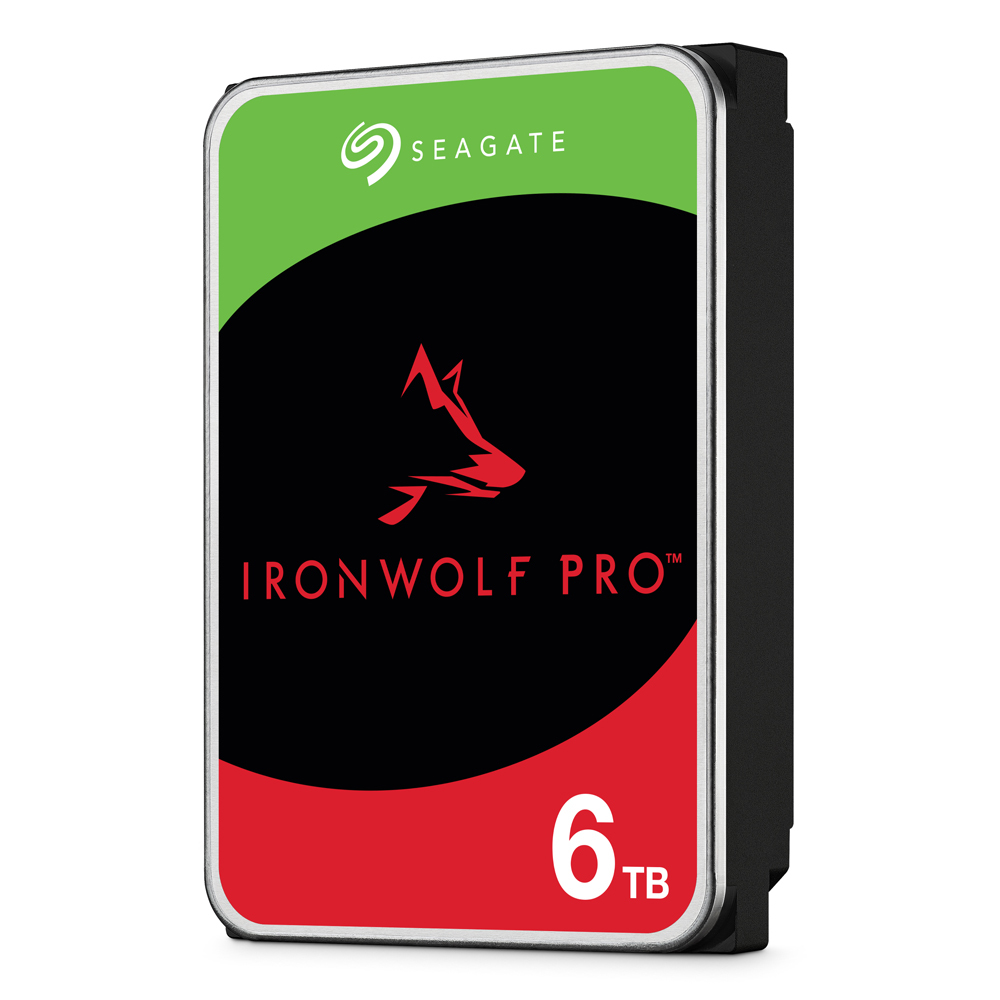 Bild von Seagate IronWolf Pro 6TB 3.5 Zoll SATA Interne NAS Festplatte (CMR)