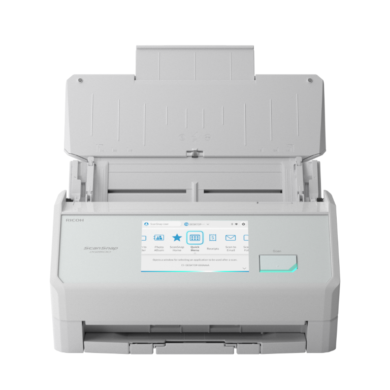 Bild von Ricoh ScanSnap ix 2500 weiß Dokumentenscanner B-Ware
