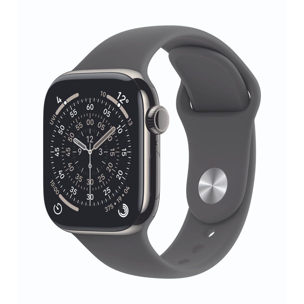Bild von Apple Watch Series 11 Cellular 42mm Natur Titan Gehäuse mit Natur Milanaise Armband