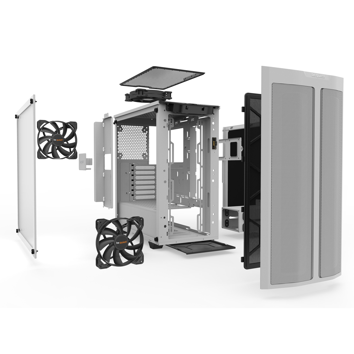Bild von be quiet! PURE BASE 500DX | WHITE PC-Gehäuse