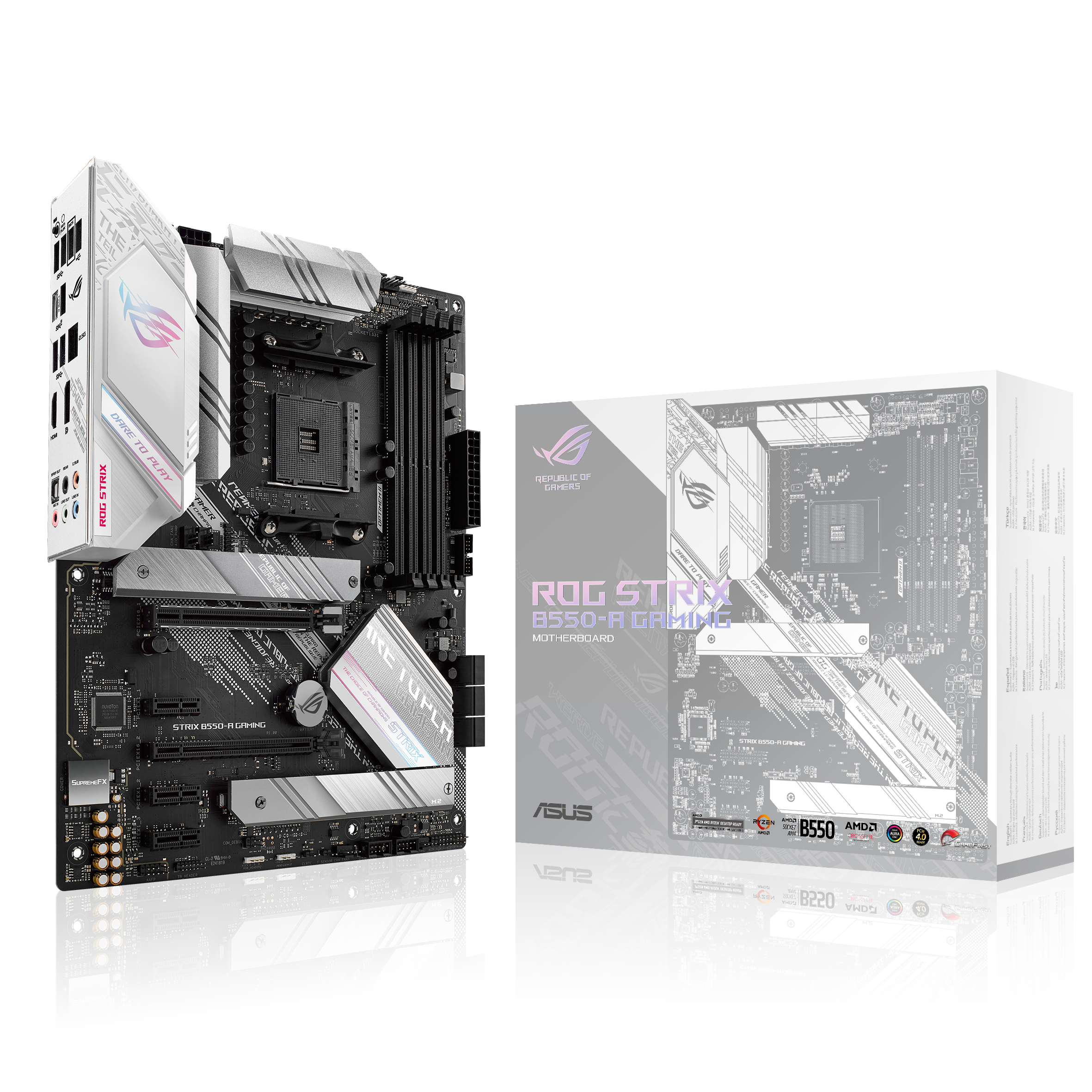 Bild von ASUS ROG Strix B550-A Gaming Mainboard Sockel AM4