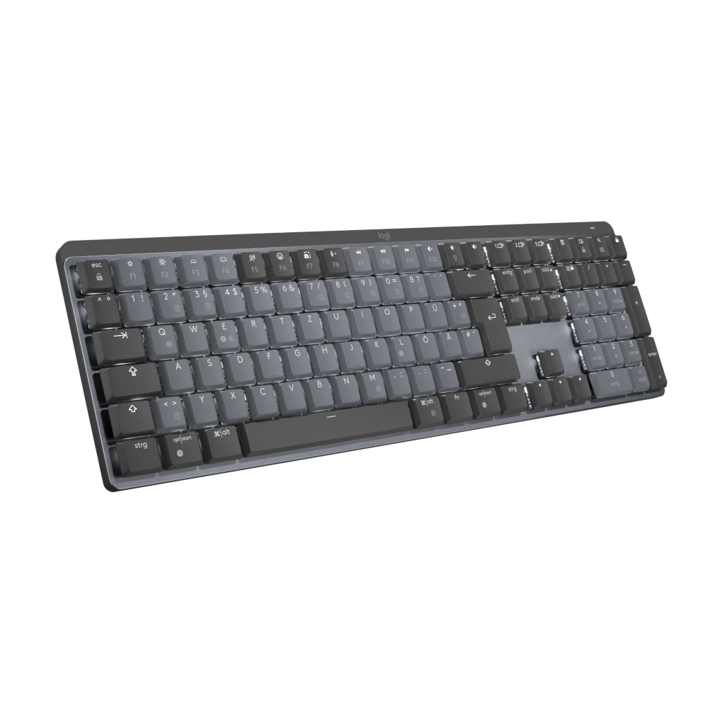 Bild von Logitech MX Mechanical Wireless Illuminated Performance Tastatur , kabellos, Linear Switches, schwarz/Graphit