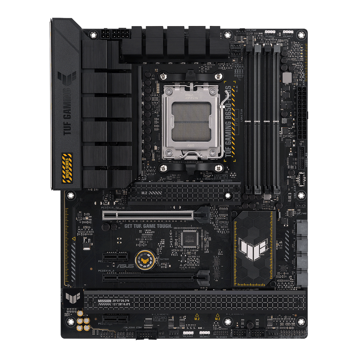 Bild von ASUS TUF GAMING B650-PLUS Mainboard Sockel AM5