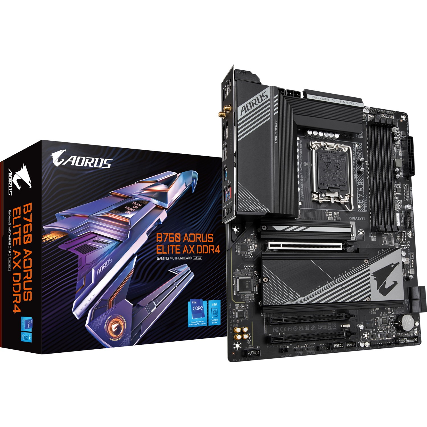 Bild von GIGABYTE B760 AORUS Elite AX DDR4 Mainboard