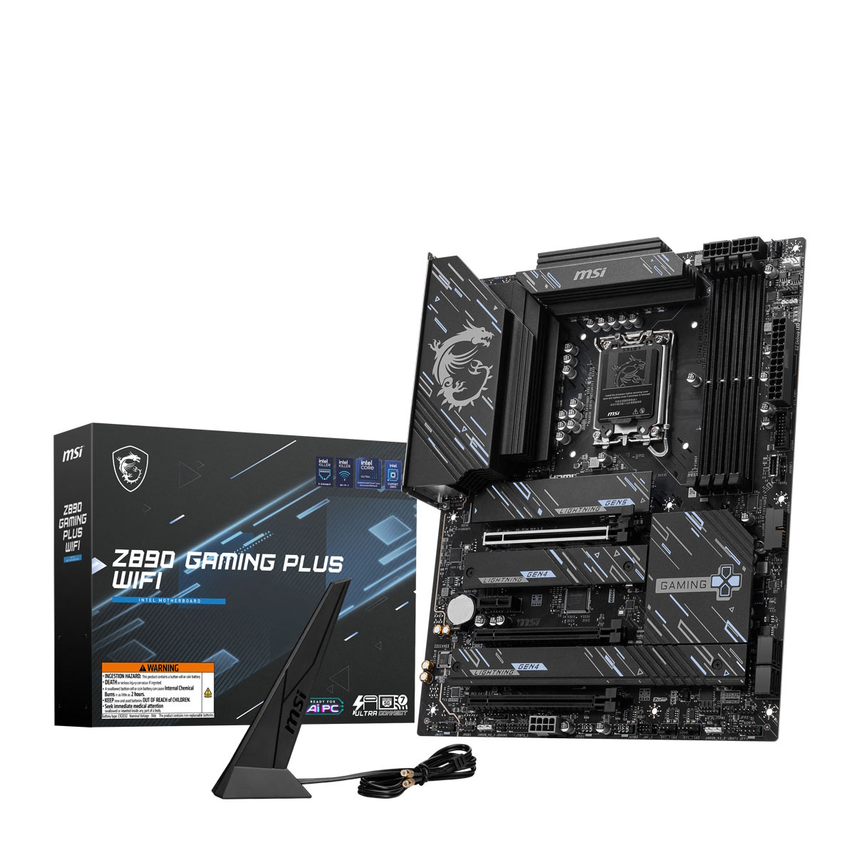 Bild von MSI Z890 GAMING PLUS WIFI Mainboard